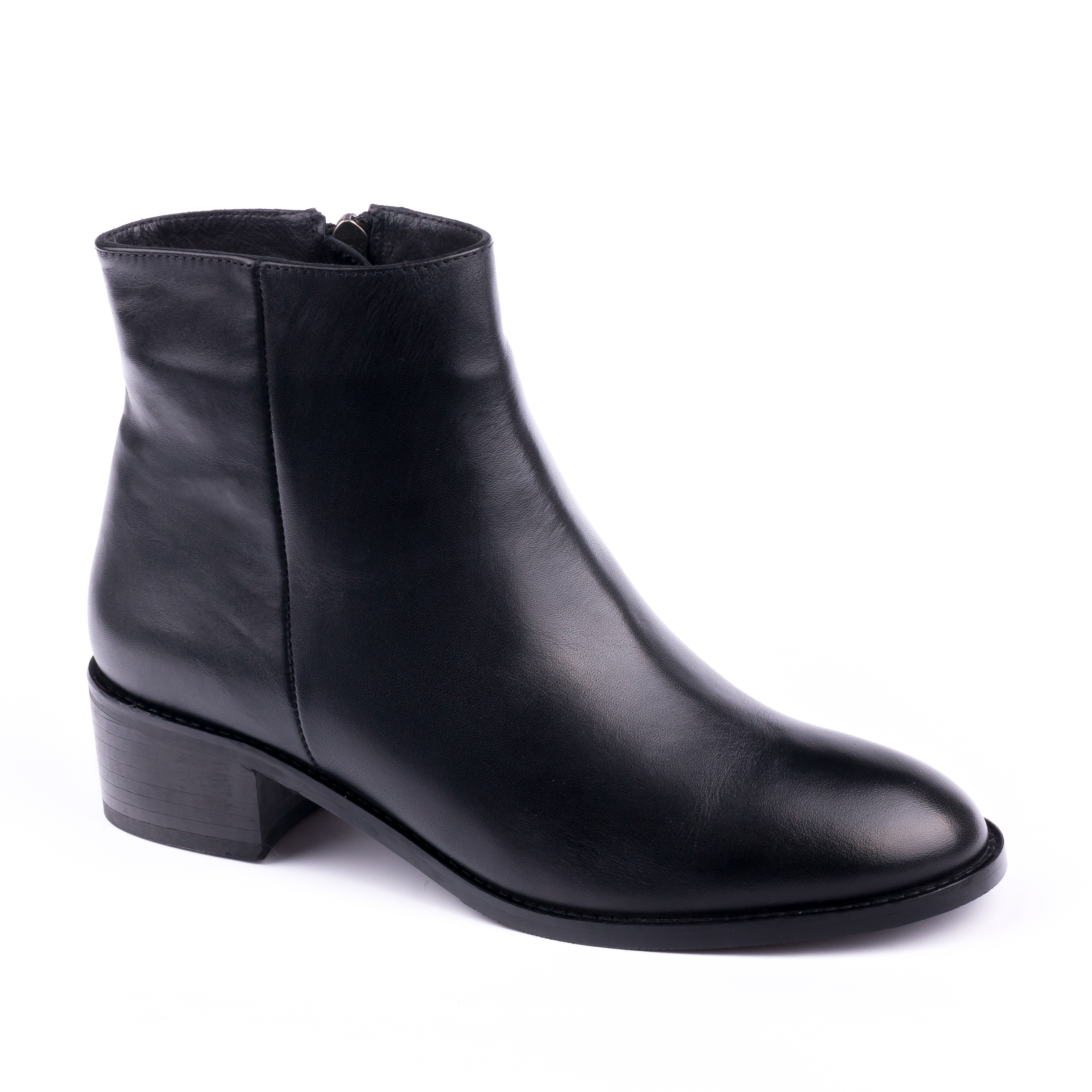 Černá zimní elegantní bota V +J