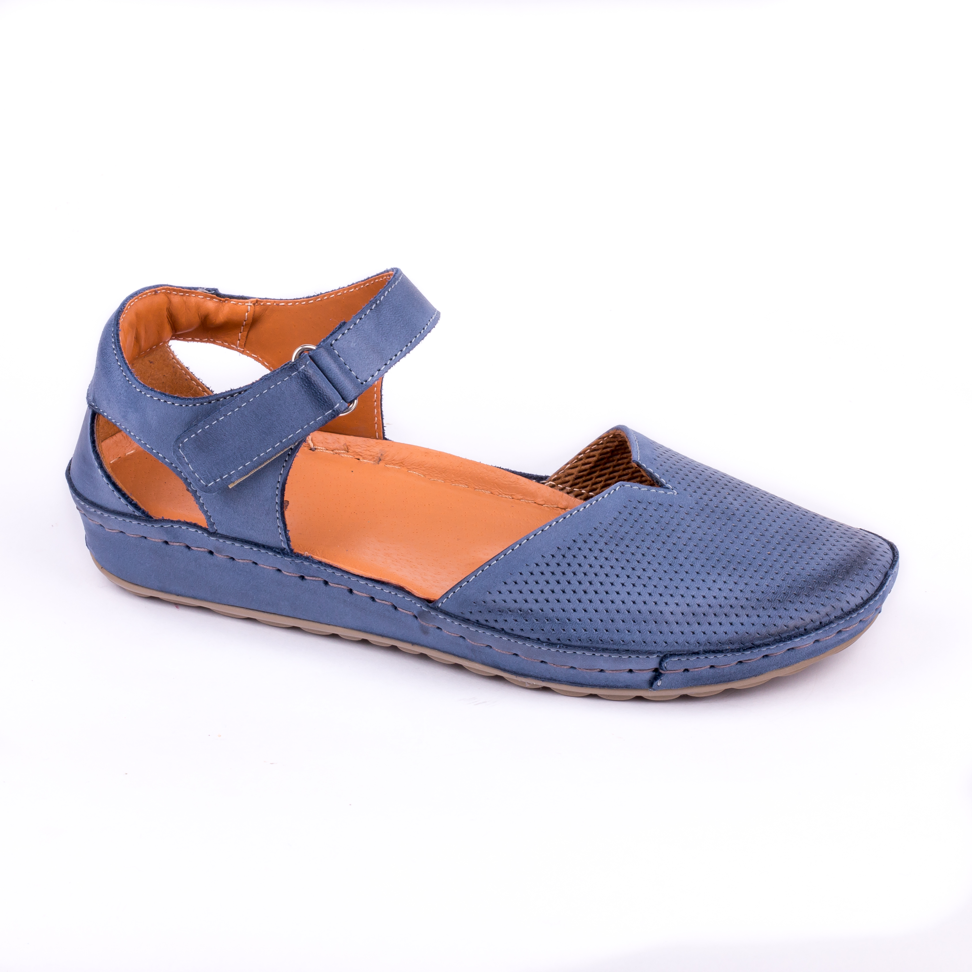 Modrý sandál PEON