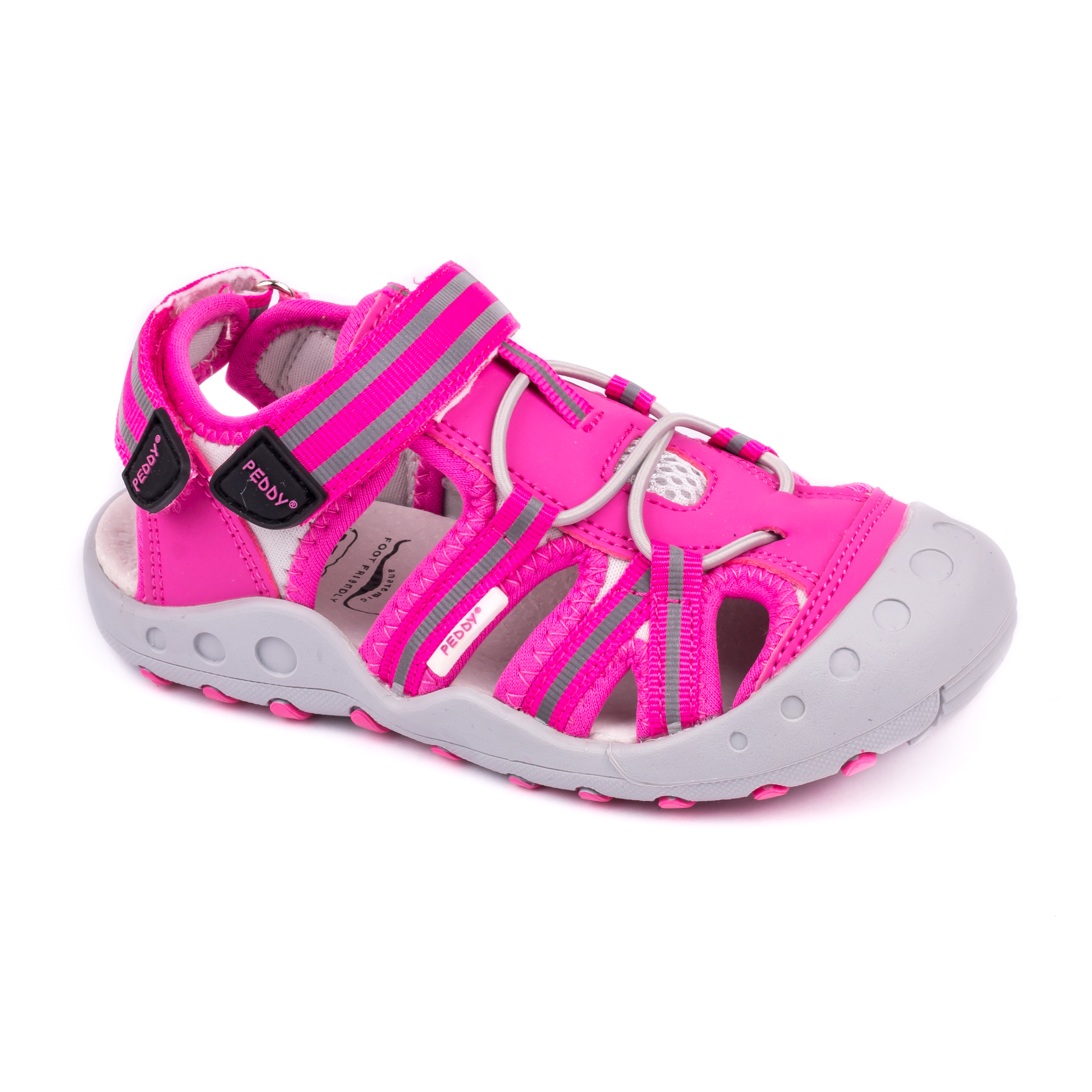 Dívčí růžový sportovní sandál PEDDY