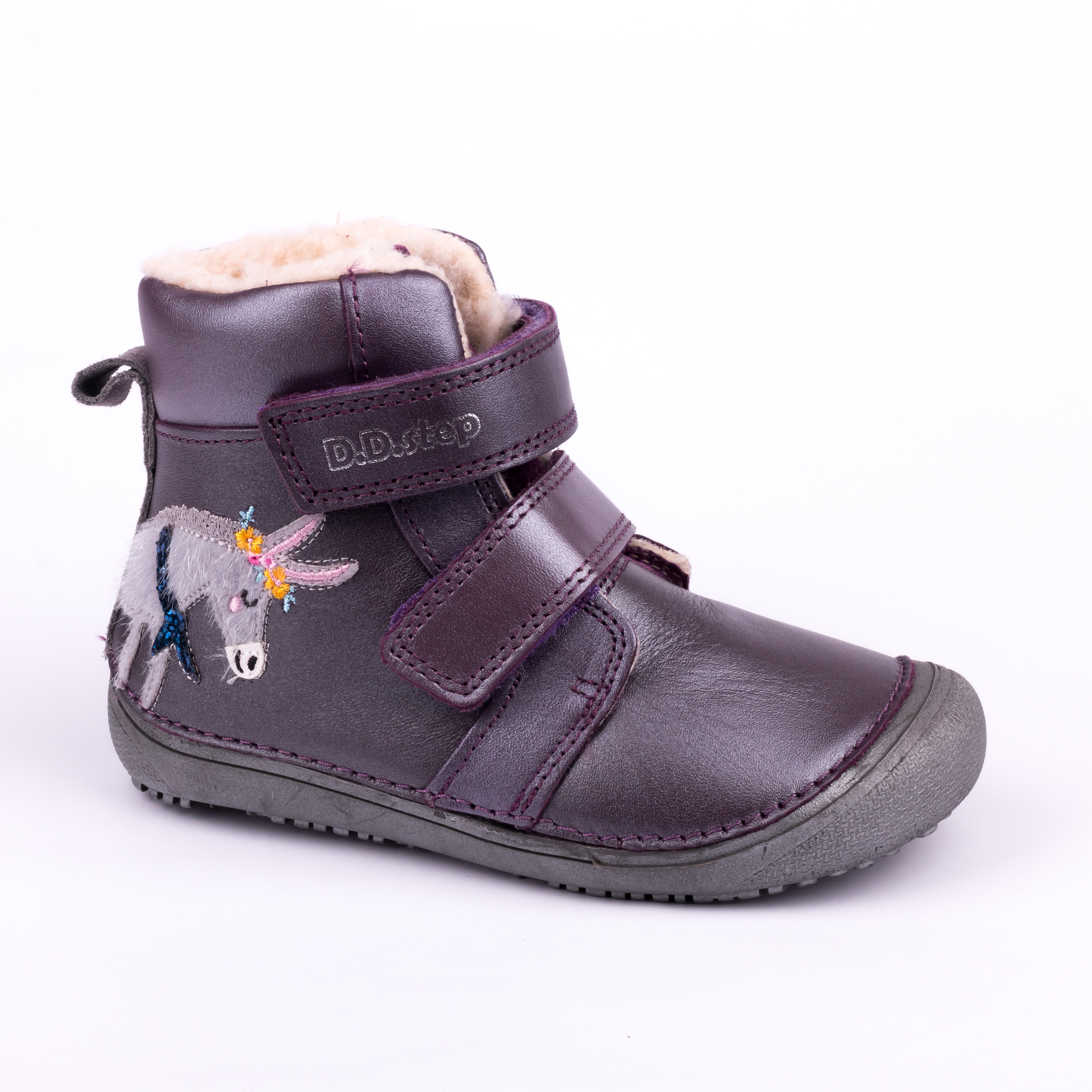 Dívčí kotníková bota barefoout  D.D. step