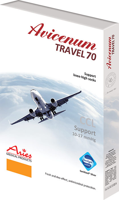 Zdravotní podkolenky TRAVEL 70