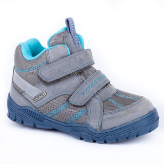 Chlapecká obuv s membránou šedá DD step 7100141