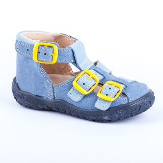 Clapecký modrý sandálek Beda 7100036